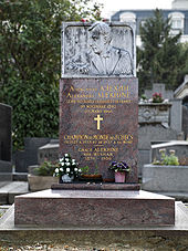 Alekhines grave in Paris