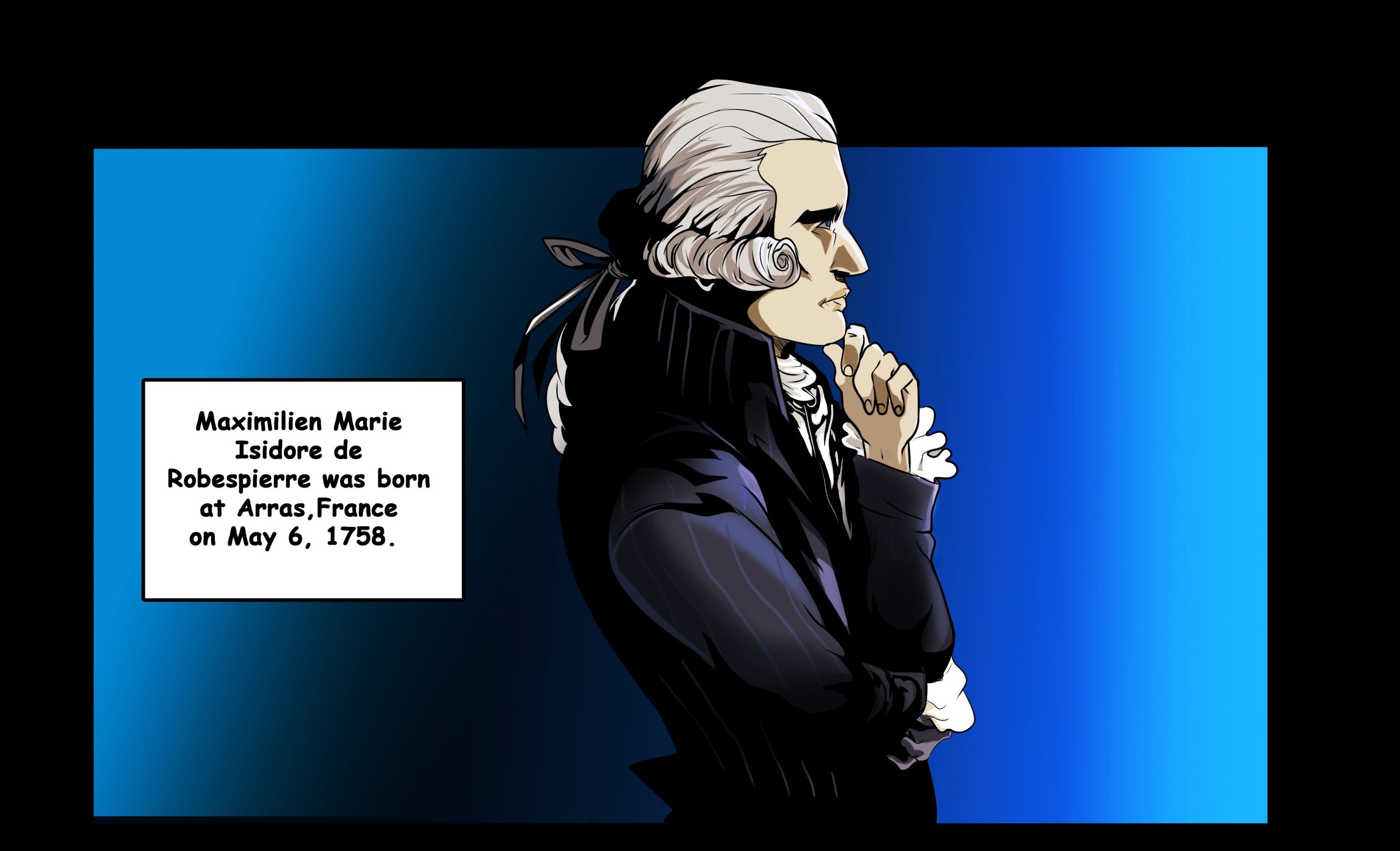 Chess Comic Chess for Children Lesson History Robespierre & Chess