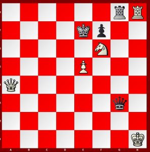 The Hook Mate: White to move Mate in 2
