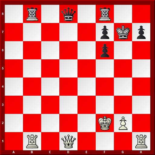  Major Piece Checkmates #2 - Diagram -White to move and Mate in 3 moves