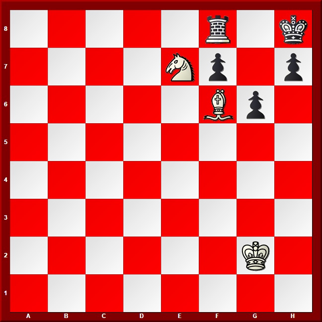 Bishop and Knight Checkmate position #2